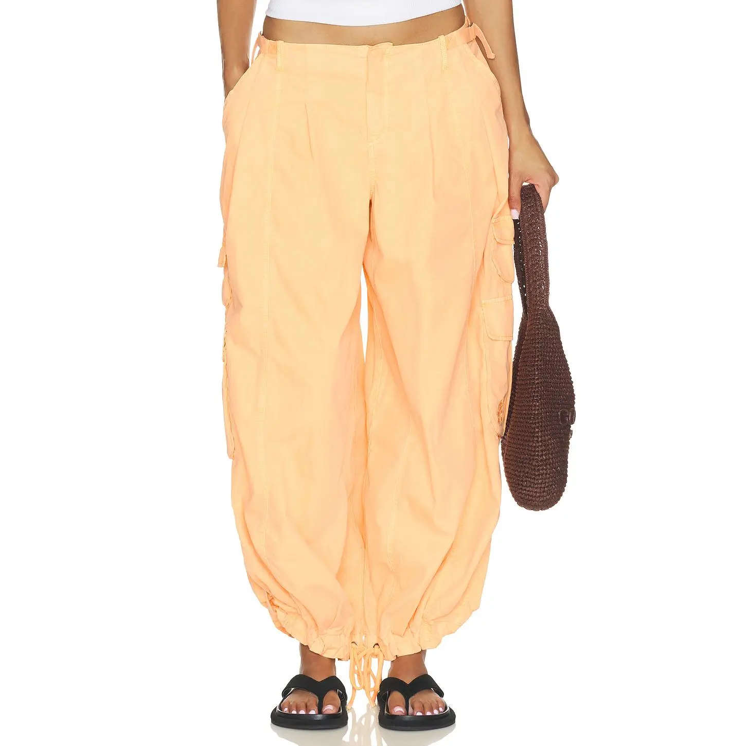 Free People x FP Movement Charmer Utility Pant in Pina Colada