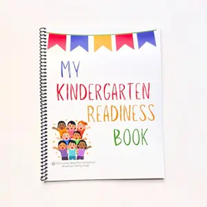 Kindergarten READINESS Book. Letter, number, shapes, colors, names, patterns, emotions and more.