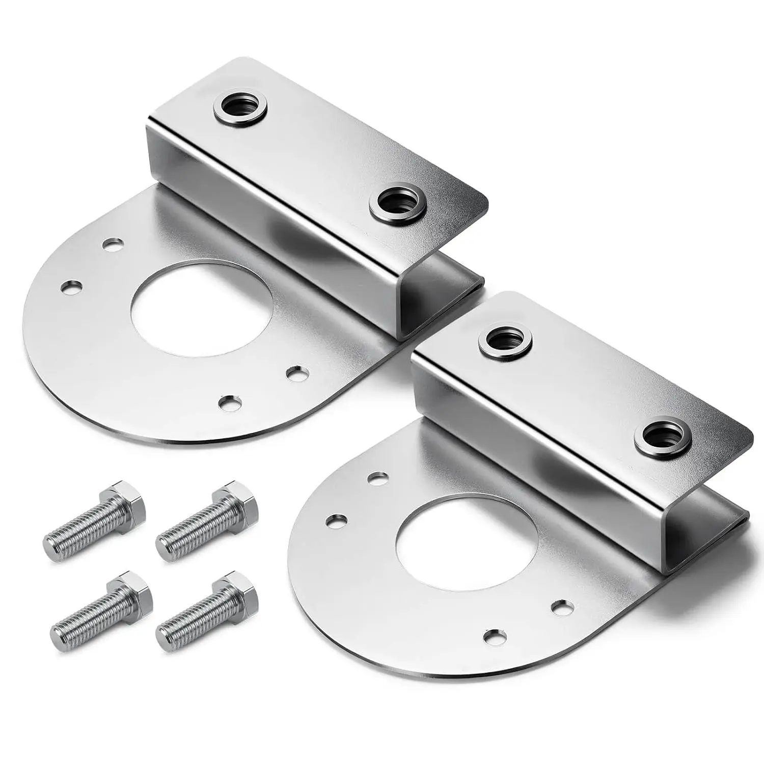 Straight Down Watermelon Light Brackets, Stainless Steel, 2Pcs