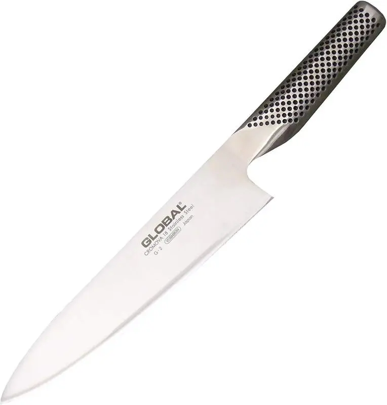 Global G-2 Vegetable Knife - Versatile Design for Various Cooking Techniques Steel Blade
