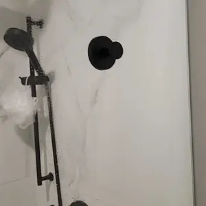 2026 New Suction Cup Hooks for Shower No-Drill Bathroom Hooks for Towels, Robes, Loofah Mountable on Bathroom Walls, Kitchen, Glass, Mirrors, Tile and Smooth,Non-Porous Surfaces (2/4 PACK, Matte Black),dorm essentials,home decor