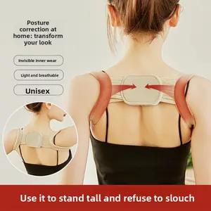 Anti-hunchback correction belt, back inner buckle, adjustable aligners, open shoulder straps, body beauty artifact, beautiful back posture belt