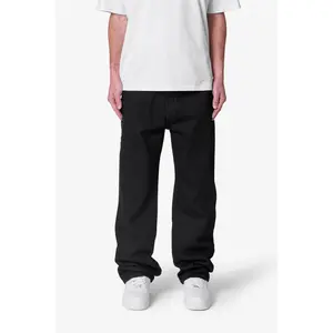 Raw Baggy Denim - Rinsed Black