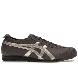 ASICS Men's Onitsuka Tiger Mexico 66 SD Licorice Brown Champagne Running Shoes, from StockX