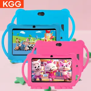 Kgg 7 Inch Kids Tablet PC, Android Tablet, Large Memory, Parental Control, Education Learning Tools, Dual Camera, Music Games Video Study Computer