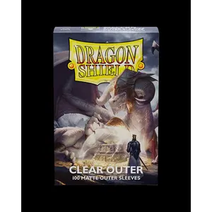 Dragon Shield: 100ct Outer Sleeves - Clear Matte (Standard)