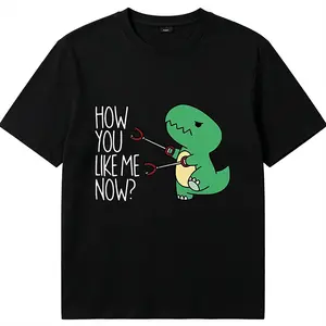 Funny T-Rex Dinosaur Meme Graphic T-Shirt – Humorous Short Arms Novelty Tee, Sarcastic Cute Animal Heavyweight Cotton Casual Top for Men and Women