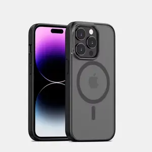 Protective Cover for Magic Iphone 16 Case Translucent Matte Phone Case Iphone 13 14 Slim Shockproof Cover Para Iphone 16