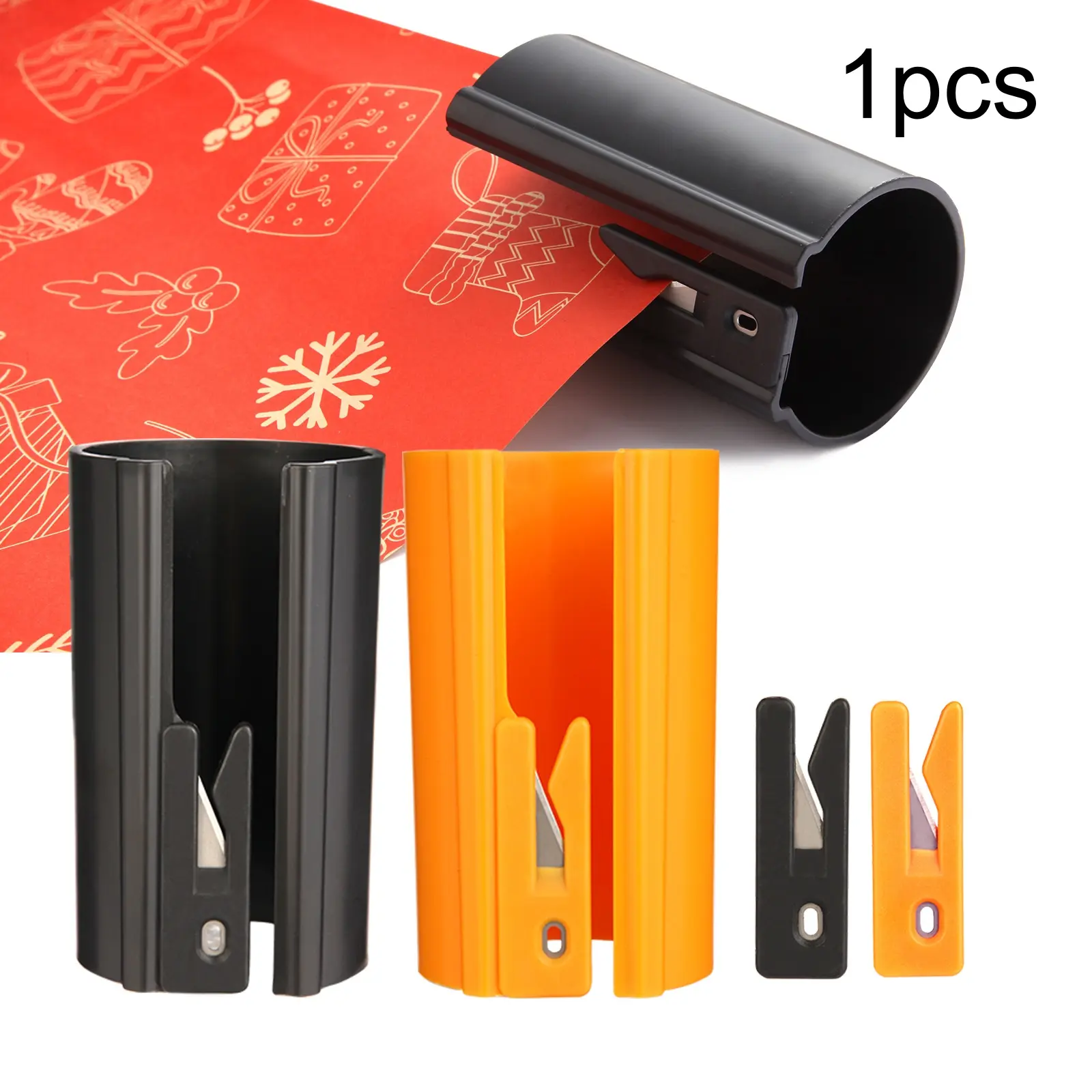 Christmas Wrapping Paper Cutter Set, Ideal for Holiday Gift Packaging, Handmade Crafts, Birthday Gifts, Party Supplies