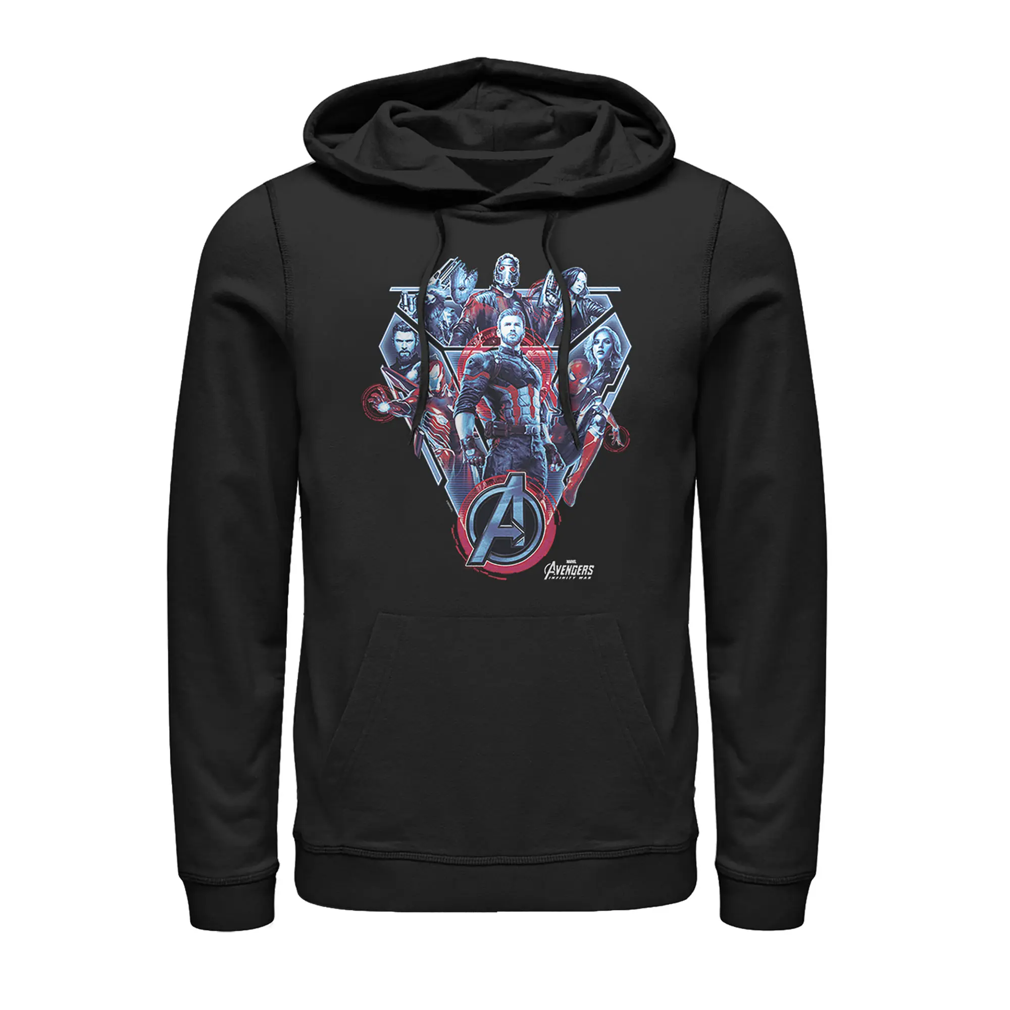 Men's Marvel Avengers: Infinity War Armor Pull Over Hoodie