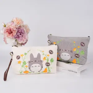 Pumpkin flower Corduroy Kindle Bag,Cute Tote for Switch/Kindle, Ideal Gift for Miyazaki Fans & Birthday Gift,Christmas