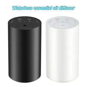 COZOME Waterless Diffuser for Essential Oil, USB Rechargeable Mini Scent Air Machine, Aromatherapy Atomizing Diffuser Humidifier with 1/4/8 Hours Continuous Modes