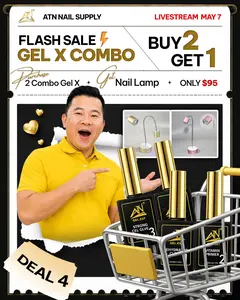 DEAL 4 - 2 COMBO GEL-X - FREE 1 NAIL LAMP