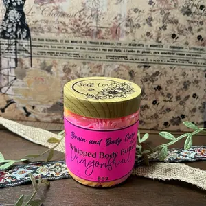 Dragonfruit & Mango Butter Whipped Body Butter - Moisturizing All Over Body Lotion - Body Care, Comfort