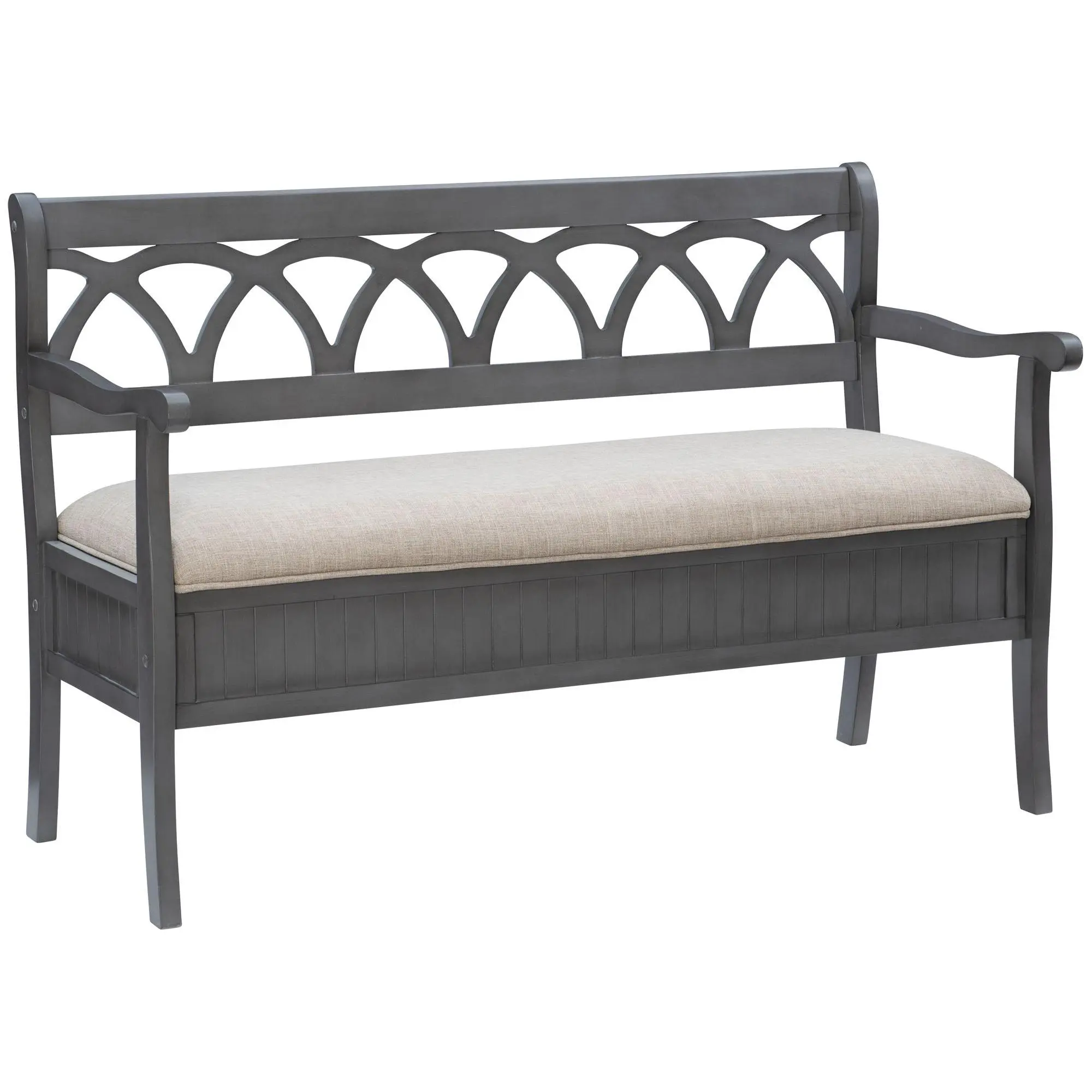 Powell Dudgeon Storage Bench With Cushion