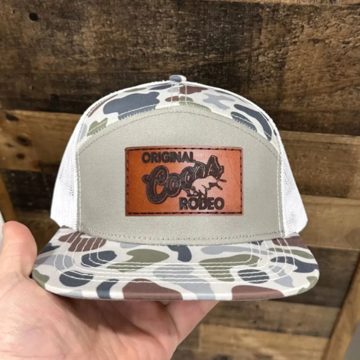 Coors Rodeo Embroidered Retro Hat Trucker Hat Many Colors Snapback Hat, Unisex Casual Street Style, Gift Idea For Her Him, Unisex Everyday Wear