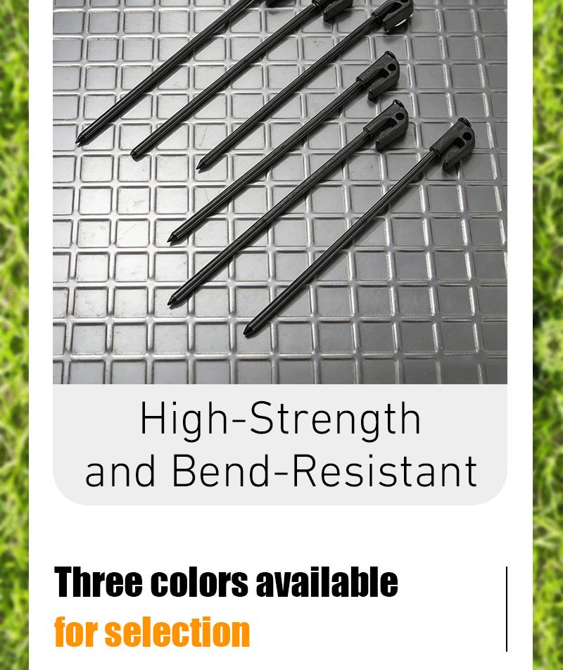 2-in-1 Tent Stake Hammer with Built-In Storage for 8 Stakes and Stake Puller for Outdoor Camping