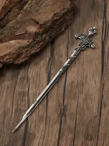 Vintage Viking Rose Crown Hairpin, Fashionable Nordic Norwegian Style Accessory, Perfect for Party, Valentine's Day, Mother's Day Gift