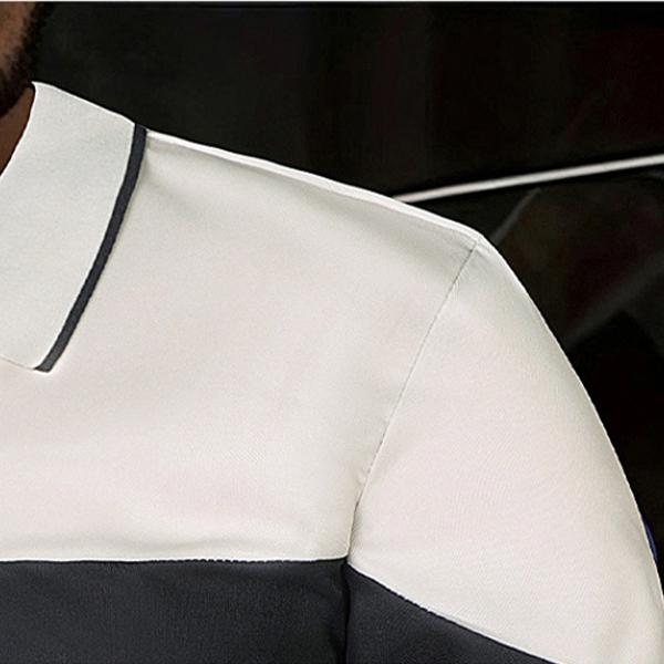 Men's Summer 3-Pack Short Sleeve Polo Shirt - Trendy Versatile, Color Blocked, Slim Fit, Soft Fabric, Perfect for Everyday Casual or Semi-Formal Wear