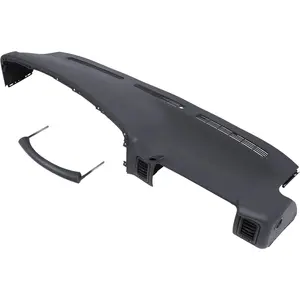 Upper Dash Cover Cap Compatible with 1999-2006 Chevy Chevrolet Silverado Avalanche Suburban Tahoe GMC Sierra Yukon XL 1500 2500 HD 3500 Dashboard Top Pad Panel Replacement ABS Plastic Graphite