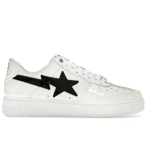 BAPE Men's A Bathing Ape Bape Sta #2 White Patent, from StockX