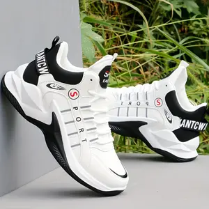Men's High-Top Sneakers - Casual Fashion, Comfortable Basketball Shoes, All-Season Non-Slip EVA Sole