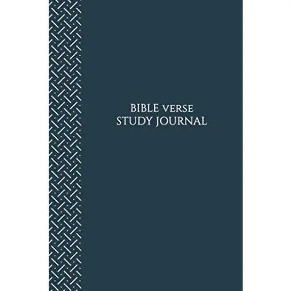 Bible Verse Study Journal (Blue and White, 6x9): A Guided Journal for Prayer,Praise and Reflection through the Study of Scripture Verses