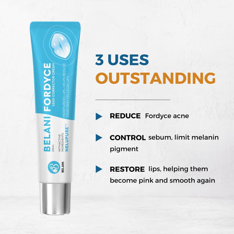 [Review & Save 20%] Belani Fordyce Cream for Lips - Fordyce Spot Care, Lip Moisturizer & Repair Balm for Men & Woman, Helps Improve Dark Lips, Enriched with Nelupure & Shea Butter (0.7 Oz)