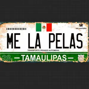 MLP LICENSE CAR PLATE Collection – 12x6 Aluminum Car Tag, Vintage Racing Decor for Garage Wall, Motorsport Fan Gift, Retro Auto Accessories for Men