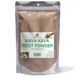 Herb To Body Kava Kava Root Powder – Noble Variety from Vanuatu – 4 oz (113 g)