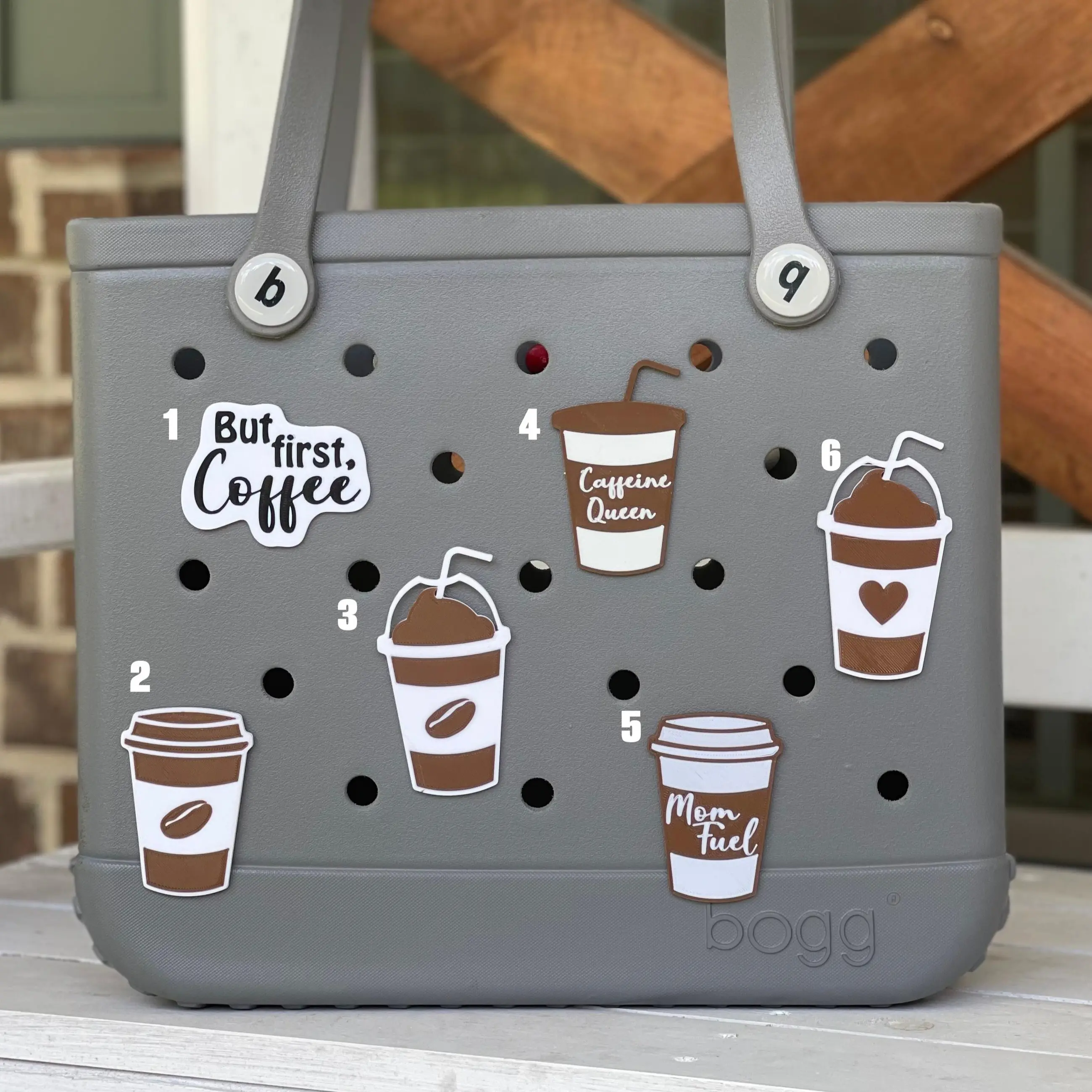 Coffee Bag Charms