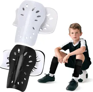 2 Pairs Shin Guards Soccer for ,Shin Pads Extra Lightweight Breathable Slide in Shin Guard for Football  Match Outdoor Activities Protective Slip-in Shin Guards for Boys Girls