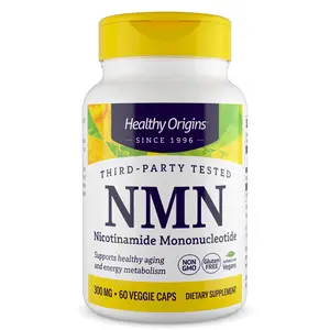 Healthy Origins - NMN 300 MG Dietary Supplement for Healthy Aging & Energy Metabolism - 2 Sizes