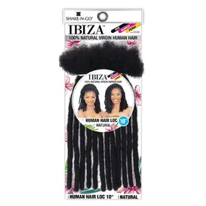 Shake N Go Ibiza 100% Natural Virgin Human Hair Braids - HUMAN HAIR LOC 8" 10" 12"