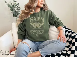 Salem Apothecary Sweatshirt, Halloween Sweatshirt, Salem Witches Sweatshirt, 1692 Sweatshirt, Fall Sweatshirt, Salem Witch Sweatshirt, Spooky Season.