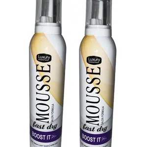 2x Fast Drying-Thickening & Volumizing Boost It Mousse 24hr Hold-Lightweight-Quick Drying-Soft touch-Super Hold-For All hair Types- Haircare