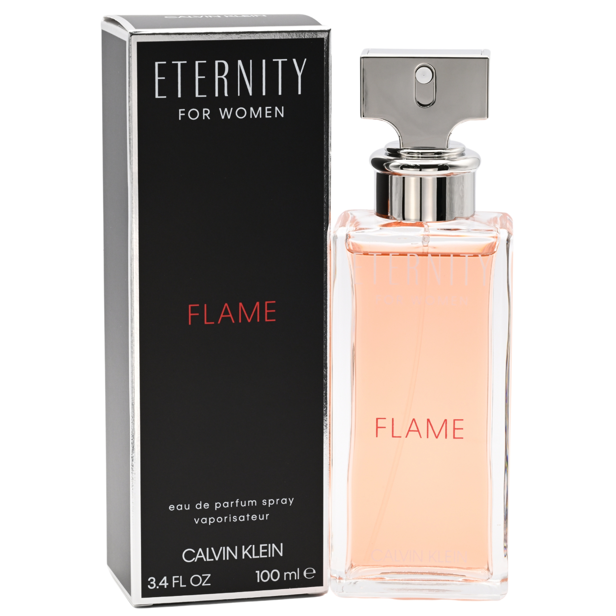 ETERNITY FLAME by Calvin Klein 3.3 / 3.4 oz EDP Perfume For Women New in Box