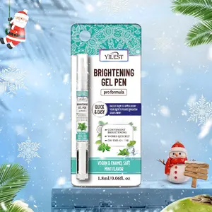 Teeth Brightening Gel Pen, 1 Count/2 Counts/3 Counts Portable Mint Flavor Teeth Brightening Gel Pen, Teeth Care Product for Women & Men, Oral Care Product for Daily Use, Mouth Care