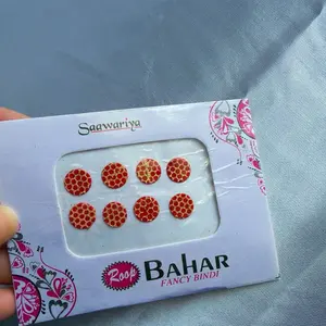 Women's Red-and-Gold Mix Bindi