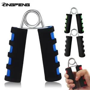 Carbon Steel Spring High Elasticity Grip Strength Trainer, Foam Handle Universal for Men & Women, Durable Reusable Hand Gripper Tool, Hand Grip Strengthener, Workout Hand Gripper, Hand Grip Exerciser