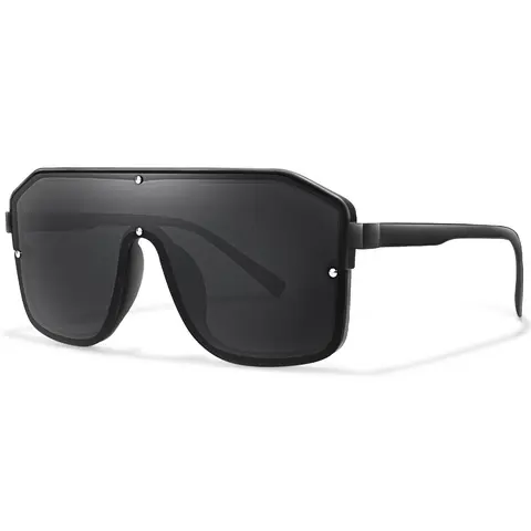 Unisex Colorblock Large Frame Sports Sunglasses, Sports Eyewear for Cycling, Running, Hiking, Driving, Fishing, Baseball, Golf, Travel, Vacation, Beach Party, Sports Outdoor Sunglasses