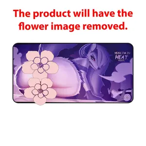 Yeah Im In Heat Loona Helluva Boss Mouse Pad – Anime Wolf Girl Gaming Desk Mat, Non-Slip Rubber Base