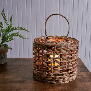 Primitives By Kathy - Raffia Woven Lantern (Add- On)