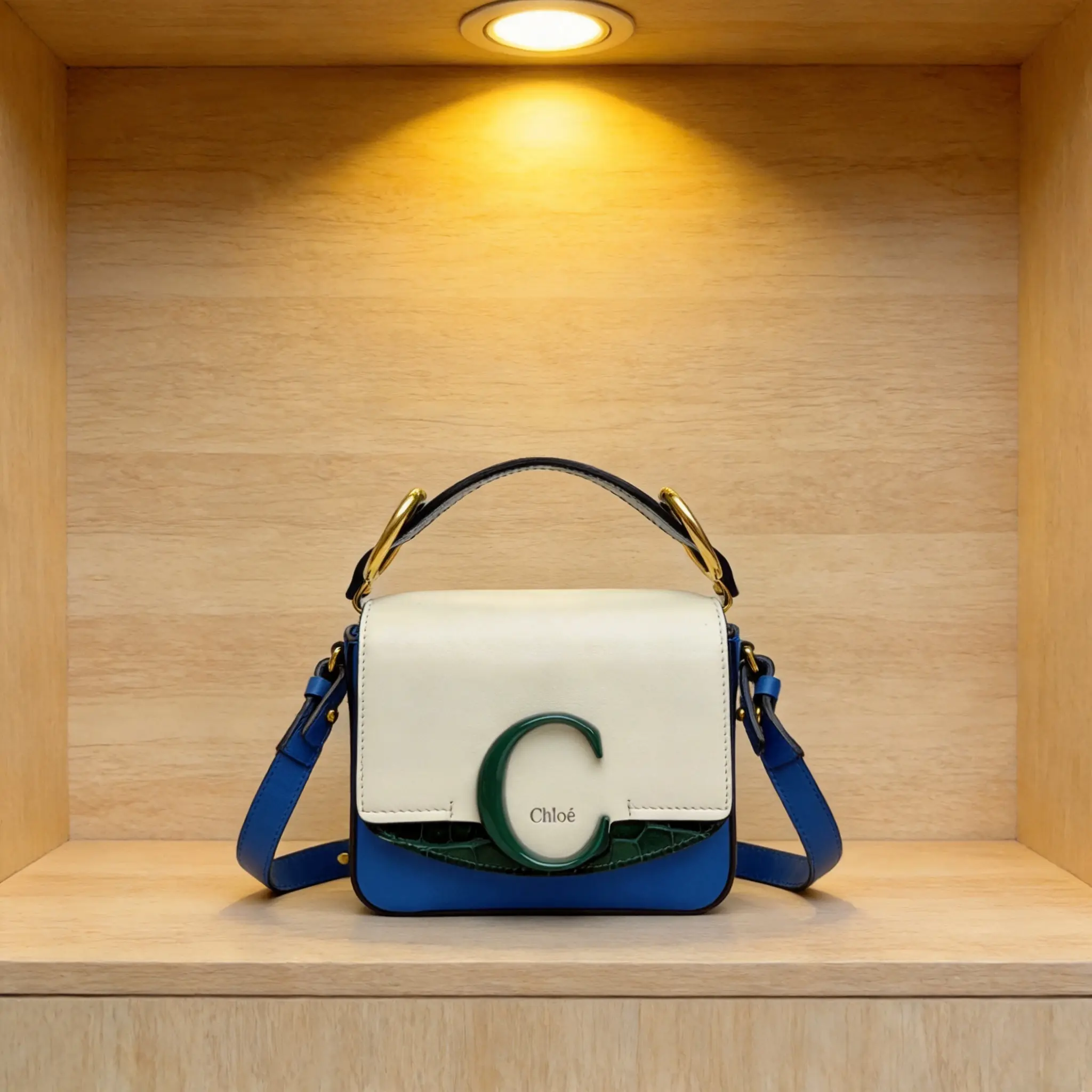 Pre-owned Chloé Chloe Leather Shoulder Bag D0521851113