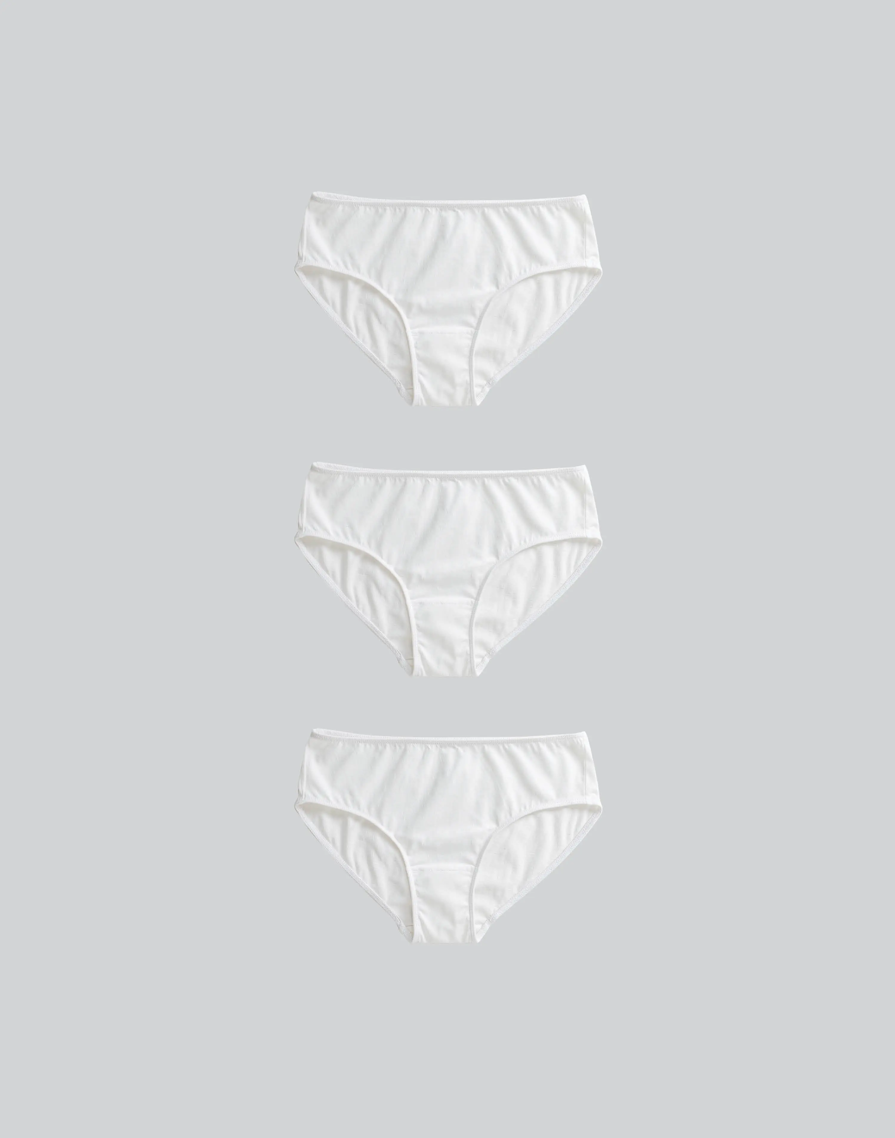 Hipster Trio ~ 3 Organic Cotton Underwear