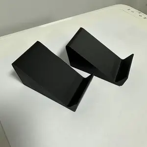 2 Pcs 3D Printed SoBar Speaker Stands – Stable base supports compatible with Sony, Edifier, Xiaomi, Philips and Samsung TV soundbars or gaming speakers. Durable desktop stands for better positioning and cleaner setup.