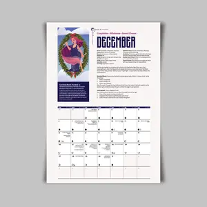 Tarotorial 2026 Wall Calendar: Daily Divination and Prompts for a Magical Year by Raven and Rogue