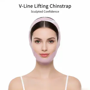 Lifting Chinstrap, V-Line Mask, Chinstrap for Sleeping, Reusable Face Strap, Chin Up Patch, Adjustable Jawline Shaper Belt, Jaw Exerciser to Prevent Sagging