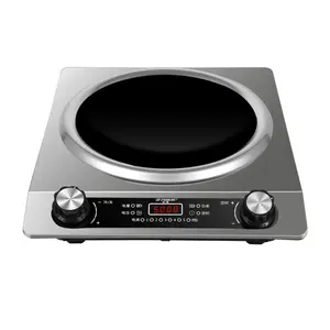 5000W Concave High Power Induction Cooker Home Wok Stir-fry & Rice Cooker Complete Set 4500W Versatile Cooking Stove