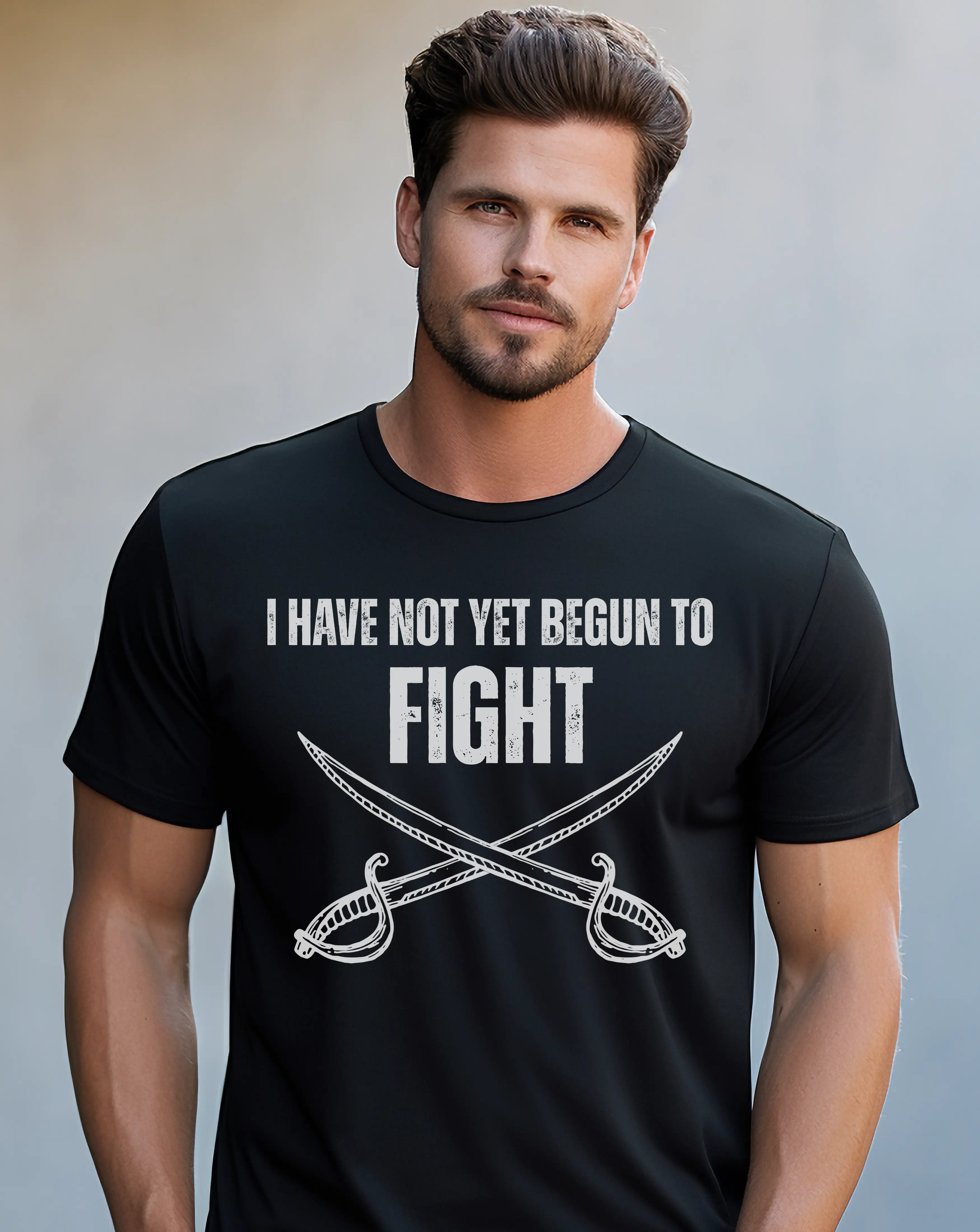 Warrior Tshirt, Fighter Tee, Brave Shirt, Strong Warrior Top, Bold Graphic Tee for Men and Women